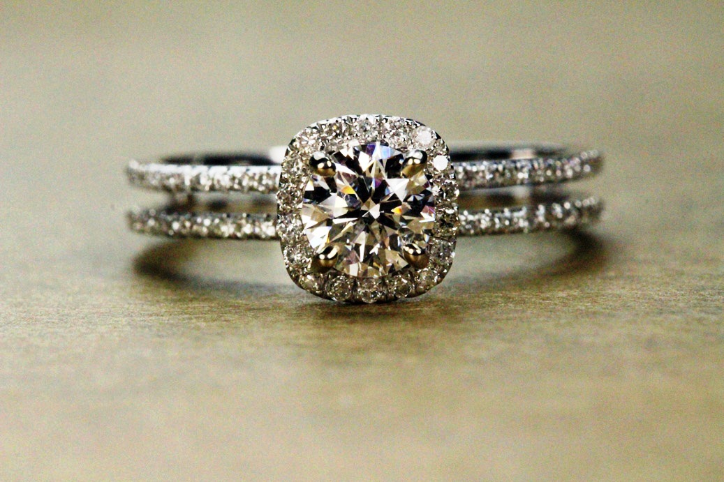 Halo Diamond Engagement Ring Style